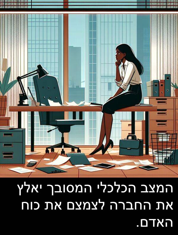 יאלץ: המצב הכלכלי המסובך יאלץ את החברה לצמצם את כוח האדם.