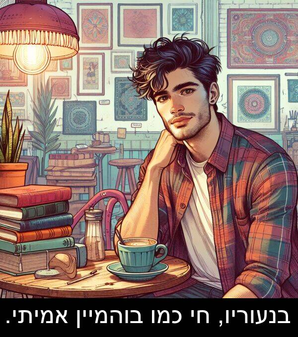 בנעוריו: בנעוריו, חי כמו בוהמיין אמיתי.