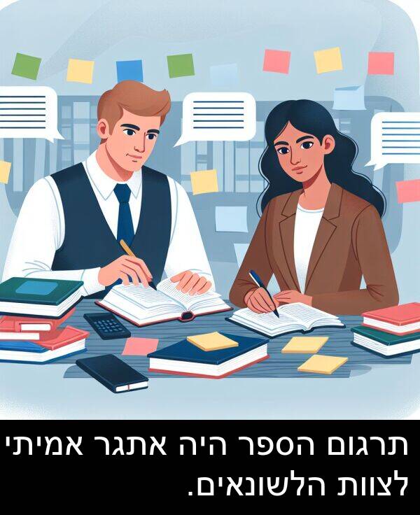 תרגום: תרגום הספר היה אתגר אמיתי לצוות הלשונאים.