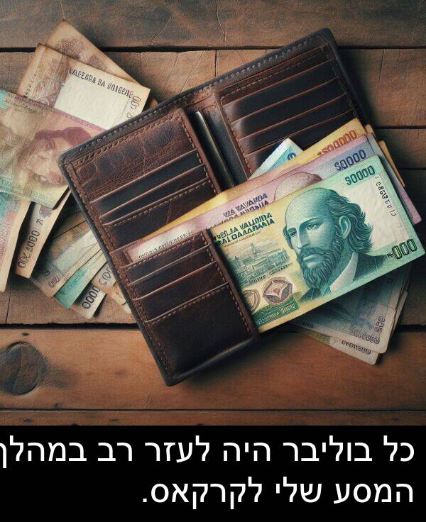 בוליבר: כל בוליבר היה לעזר רב במהלך המסע שלי לקרקאס.