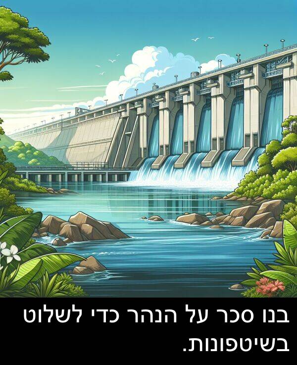 הנהר: בנו סכר על הנהר כדי לשלוט בשיטפונות.