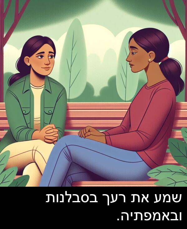 רעך: שמע את רעך בסבלנות ובאמפתיה.