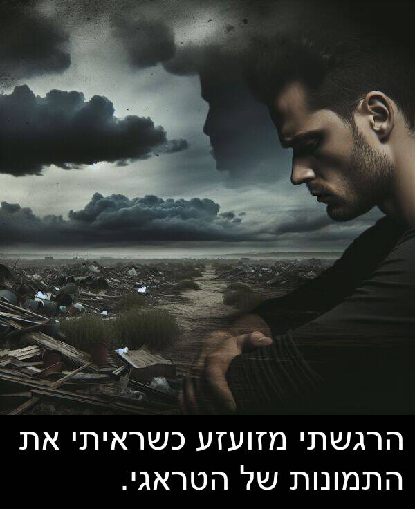 הרגשתי: הרגשתי מזועזע כשראיתי את התמונות של הטראגי.