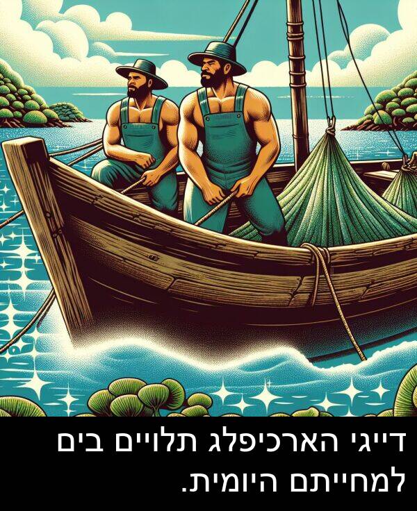 דייגי: דייגי הארכיפלג תלויים בים למחייתם היומית.