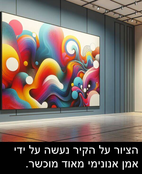 נעשה: הציור על הקיר נעשה על ידי אמן אנונימי מאוד מוכשר.