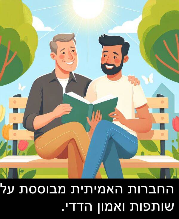 מבוססת: החברות האמיתית מבוססת על שותפות ואמון הדדי.