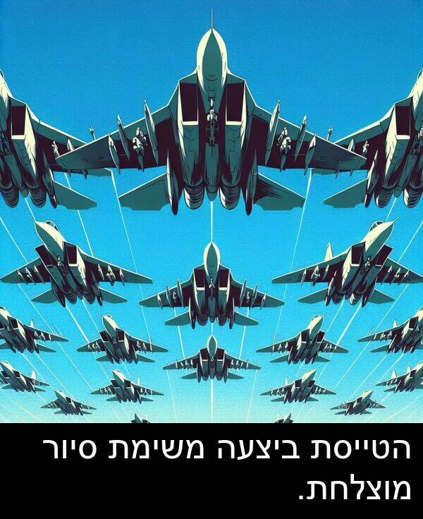 סיור: הטייסת ביצעה משימת סיור מוצלחת.