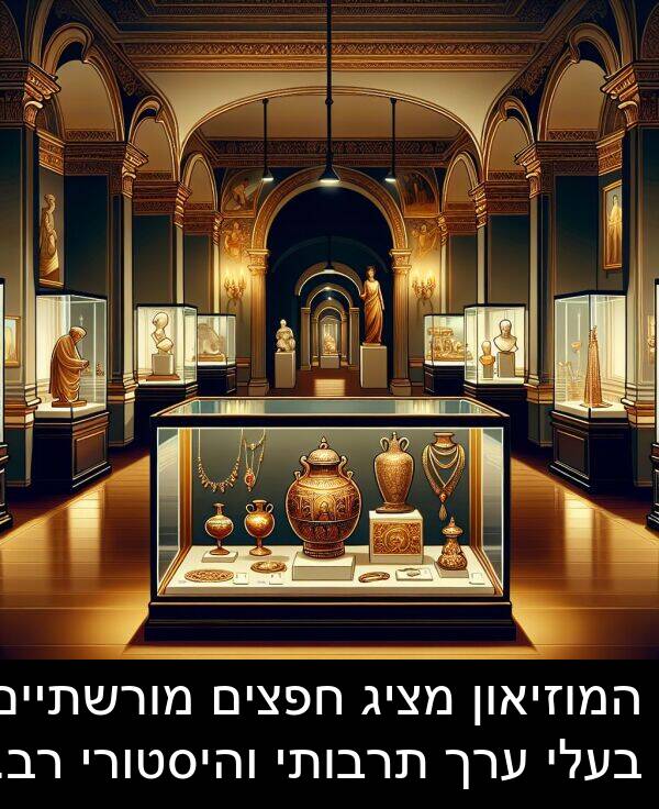 ערך: המוזיאון מציג חפצים מורשתיים בעלי ערך תרבותי והיסטורי רב.