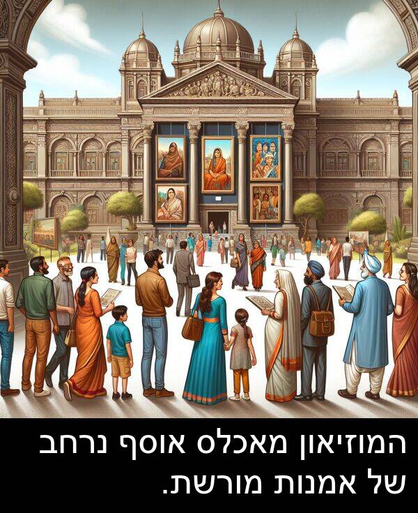 אוסף: המוזיאון מאכלס אוסף נרחב של אמנות מורשת.