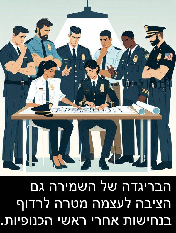 בנחישות: הבריגדה של השמירה גם הציבה לעצמה מטרה לרדוף בנחישות אחרי ראשי הכנופיות.