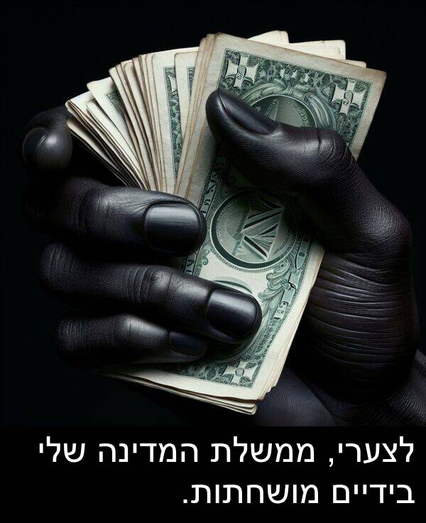 המדינה: לצערי, ממשלת המדינה שלי בידיים מושחתות.