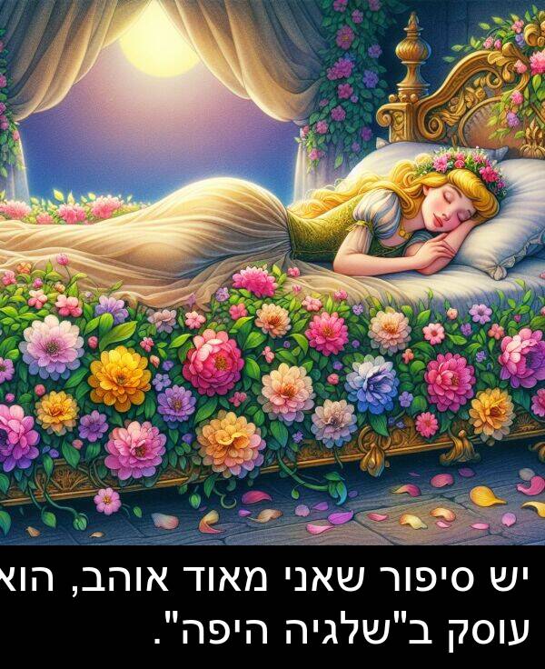 סיפור: יש סיפור שאני מאוד אוהב, הוא עוסק ב"שלגיה היפה".