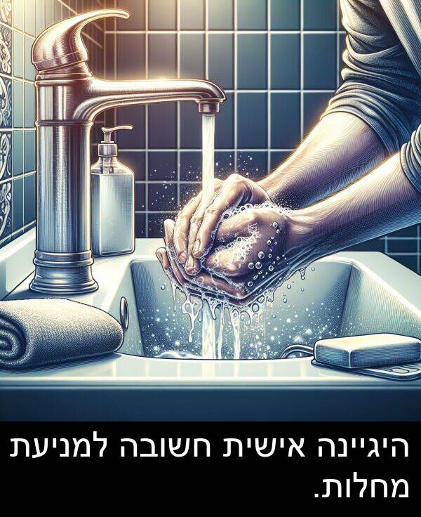 אישית: היגיינה אישית חשובה למניעת מחלות.