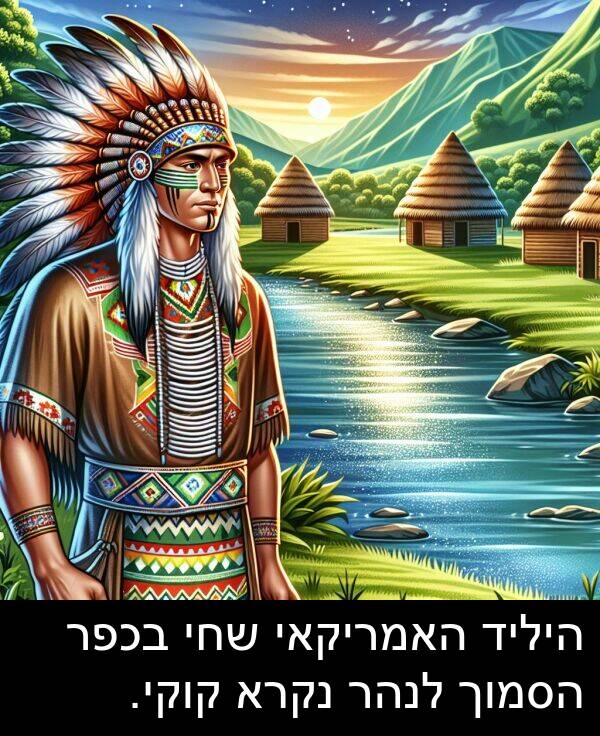 קוקי: היליד האמריקאי שחי בכפר הסמוך לנהר נקרא קוקי.
