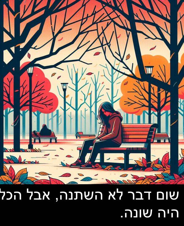 אבל: שום דבר לא השתנה, אבל הכל היה שונה.