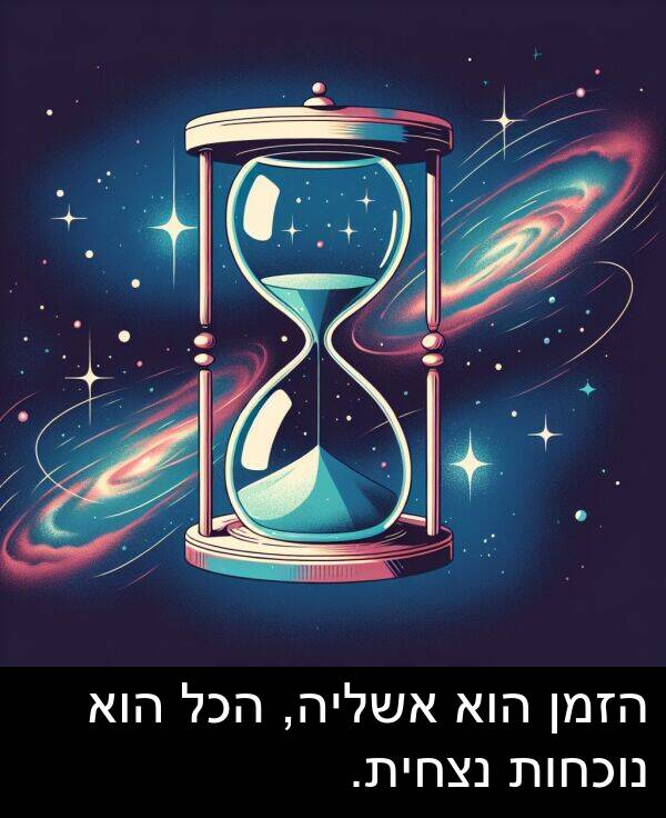 נוכחות: הזמן הוא אשליה, הכל הוא נוכחות נצחית.