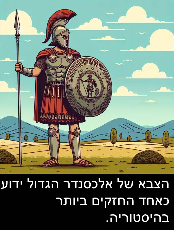 בהיסטוריה: הצבא של אלכסנדר הגדול ידוע כאחד החזקים ביותר בהיסטוריה.