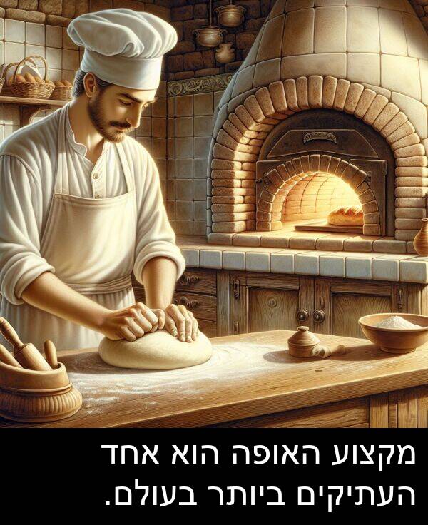 האופה: מקצוע האופה הוא אחד העתיקים ביותר בעולם.