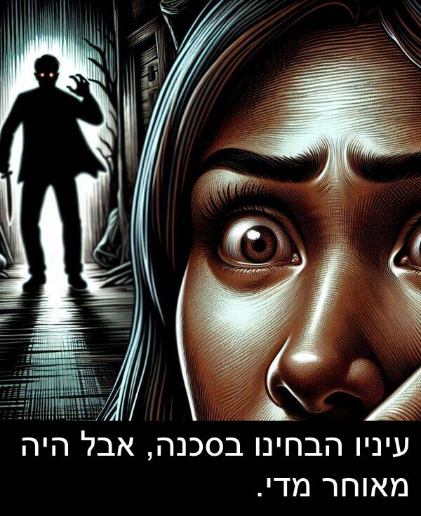 מדי: עיניו הבחינו בסכנה, אבל היה מאוחר מדי.