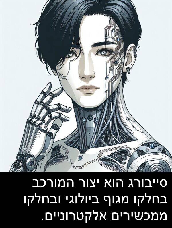 מגוף: סייבורג הוא יצור המורכב בחלקו מגוף ביולוגי ובחלקו ממכשירים אלקטרוניים.