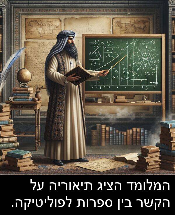 ספרות: המלומד הציג תיאוריה על הקשר בין ספרות לפוליטיקה.