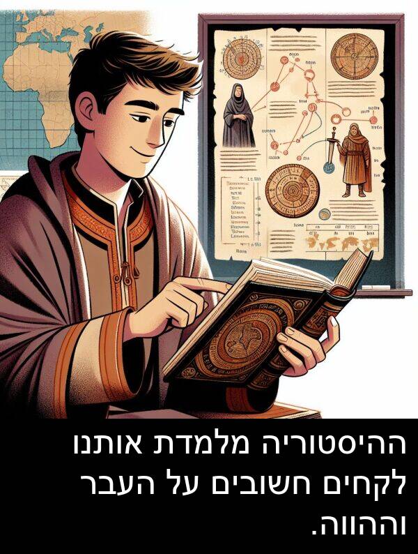 אותנו: ההיסטוריה מלמדת אותנו לקחים חשובים על העבר וההווה.