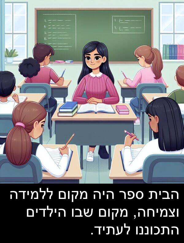 ספר: הבית ספר היה מקום ללמידה וצמיחה, מקום שבו הילדים התכוננו לעתיד.