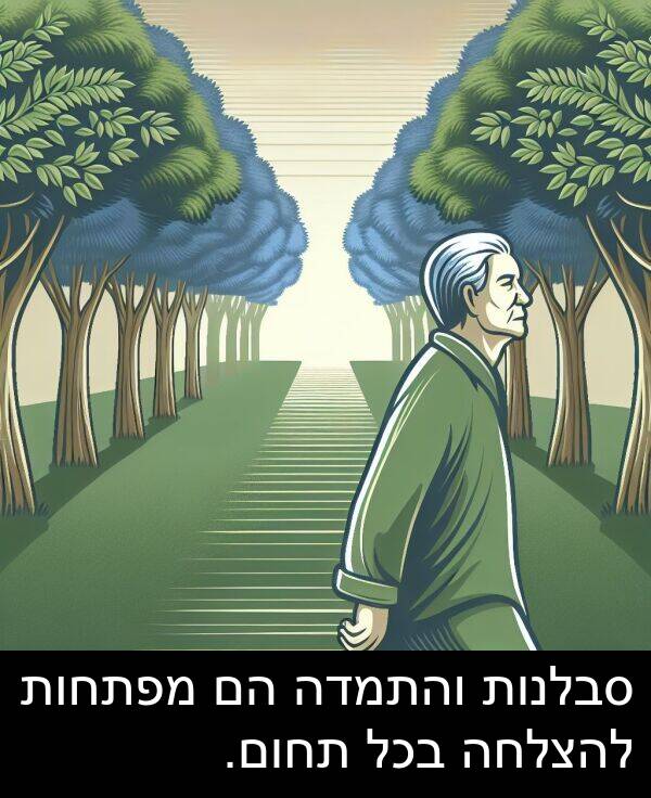 מפתחות: סבלנות והתמדה הם מפתחות להצלחה בכל תחום.