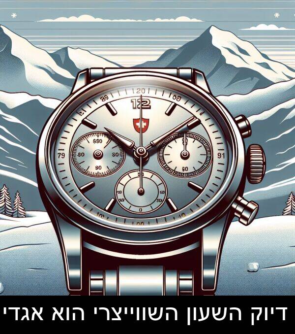 דיוק: דיוק השעון השווייצרי הוא אגדי.
