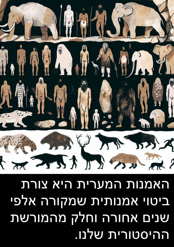 אחורה: האמנות המערית היא צורת ביטוי אמנותית שמקורה אלפי שנים אחורה וחלק מהמורשת ההיסטורית שלנו.