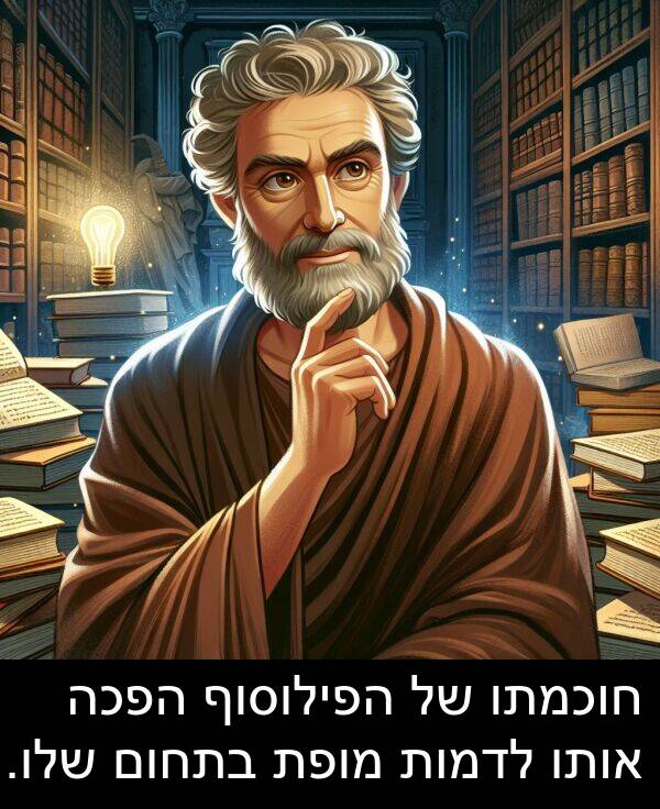 חוכמתו: חוכמתו של הפילוסוף הפכה אותו לדמות מופת בתחום שלו.