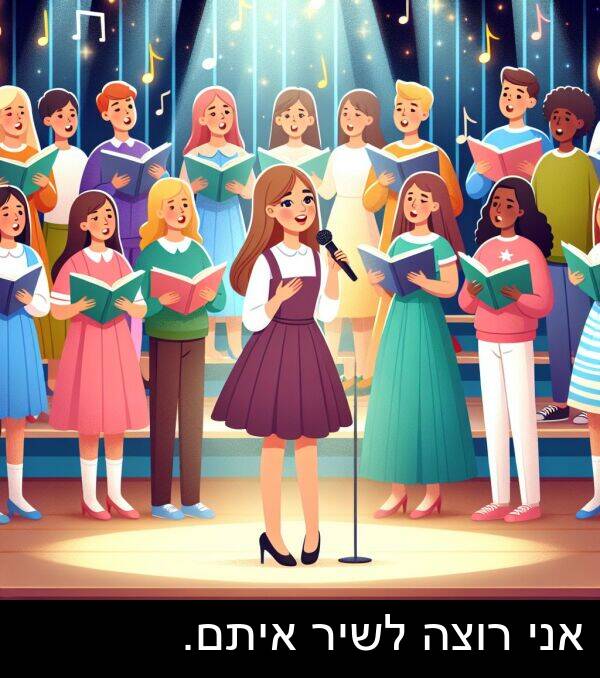 איתם: אני רוצה לשיר איתם.