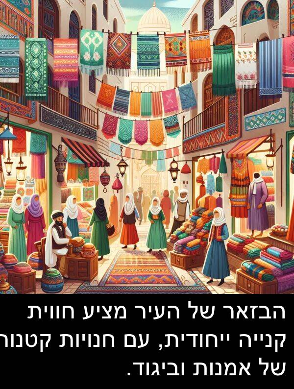קטנות: הבזאר של העיר מציע חווית קנייה ייחודית, עם חנויות קטנות של אמנות וביגוד.