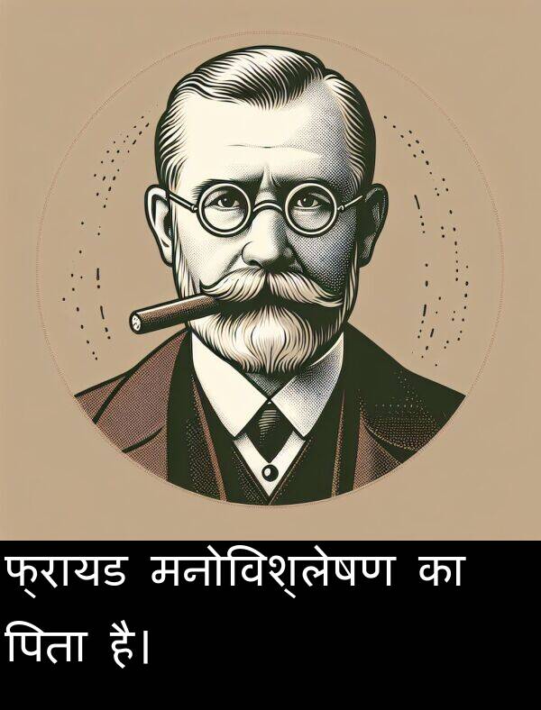 मनोविश्लेषण: फ्रायड मनोविश्लेषण का पिता है।
