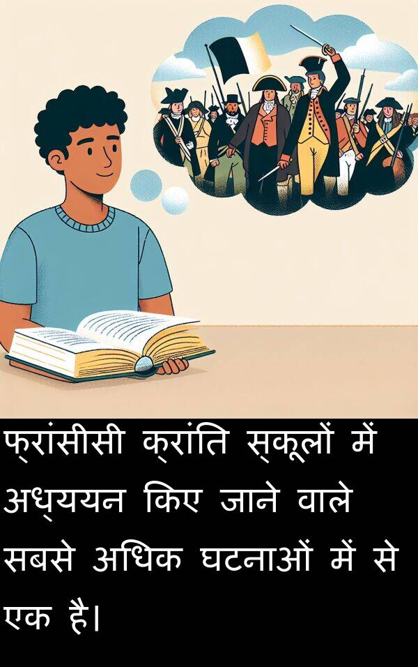 अधिक: फ्रांसीसी क्रांति स्कूलों में अध्ययन किए जाने वाले सबसे अधिक घटनाओं में से एक है।