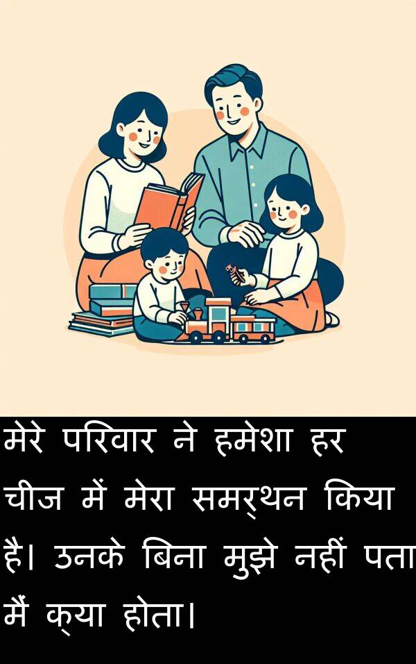 परिवार: मेरे परिवार ने हमेशा हर चीज में मेरा समर्थन किया है। उनके बिना मुझे नहीं पता मैं क्या होता।