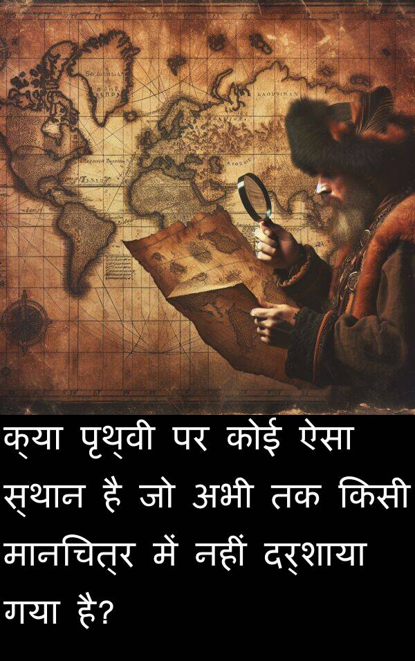 मानचित्र: क्या पृथ्वी पर कोई ऐसा स्थान है जो अभी तक किसी मानचित्र में नहीं दर्शाया गया है?