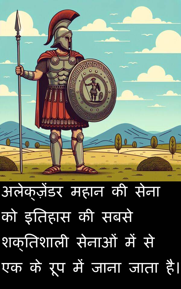 इतिहास: अलेक्ज़ेंडर महान की सेना को इतिहास की सबसे शक्तिशाली सेनाओं में से एक के रूप में जाना जाता है।