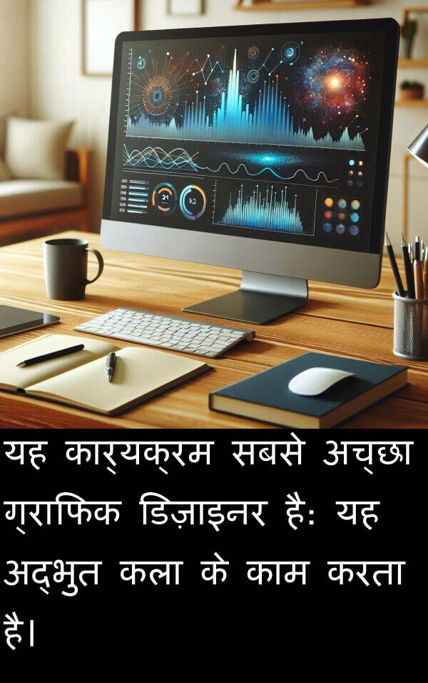 ग्राफिक: यह कार्यक्रम सबसे अच्छा ग्राफिक डिज़ाइनर है: यह अद्भुत कला के काम करता है।