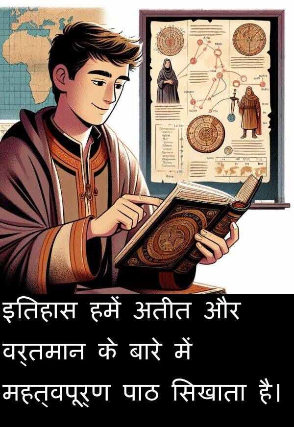 इतिहास: इतिहास हमें अतीत और वर्तमान के बारे में महत्वपूर्ण पाठ सिखाता है।