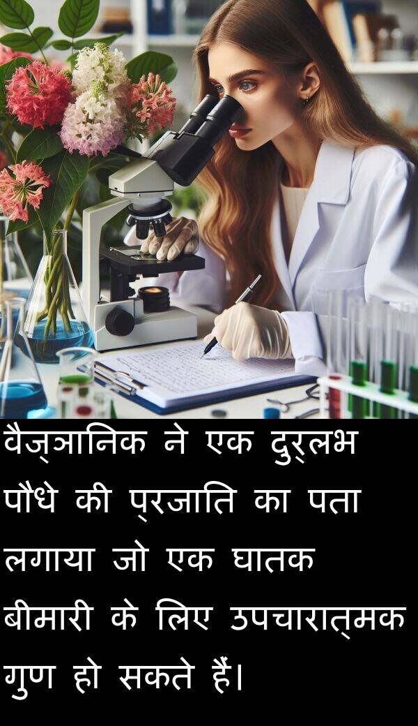 लगाया: वैज्ञानिक ने एक दुर्लभ पौधे की प्रजाति का पता लगाया जो एक घातक बीमारी के लिए उपचारात्मक गुण हो सकते हैं।