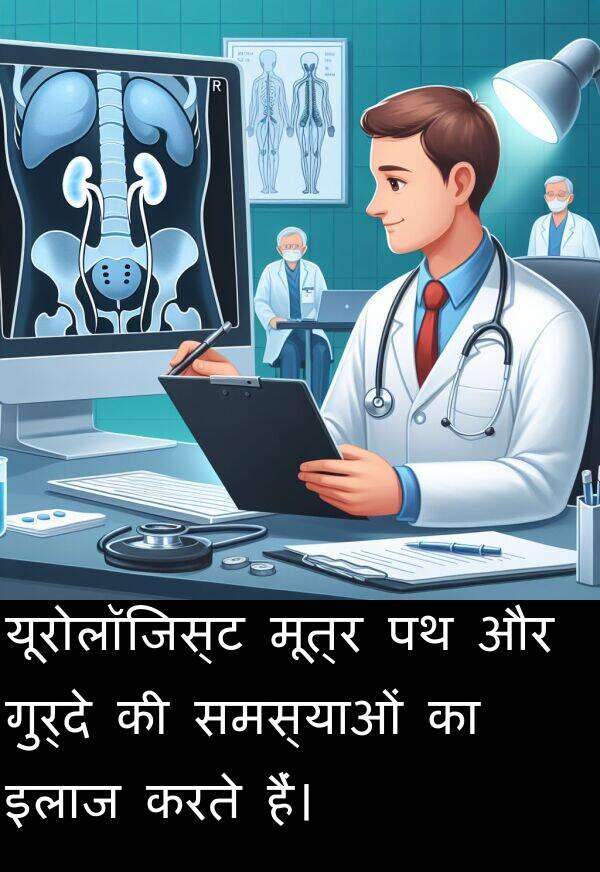 यूरोलॉजिस्ट: यूरोलॉजिस्ट मूत्र पथ और गुर्दे की समस्याओं का इलाज करते हैं।