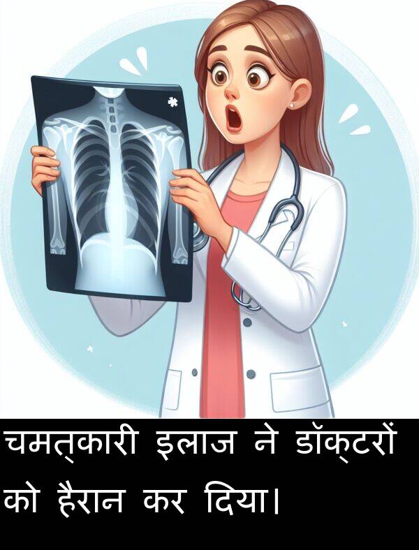 इलाज: चमत्कारी इलाज ने डॉक्टरों को हैरान कर दिया।