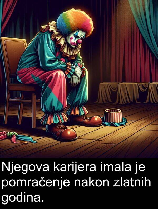 karijera: Njegova karijera imala je pomračenje nakon zlatnih godina.