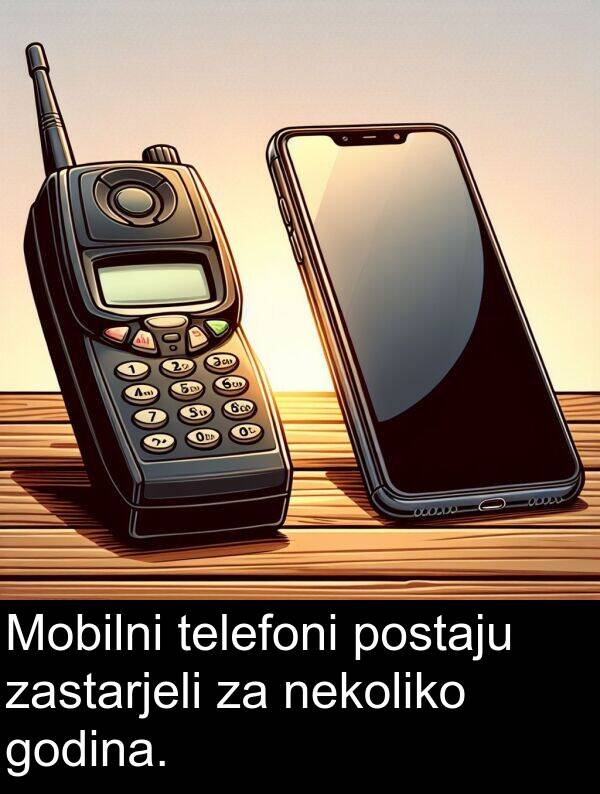 telefoni: Mobilni telefoni postaju zastarjeli za nekoliko godina.