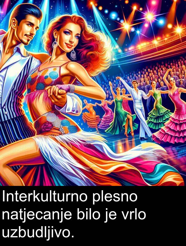 bilo: Interkulturno plesno natjecanje bilo je vrlo uzbudljivo.