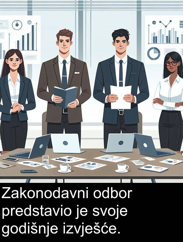 godišnje: Zakonodavni odbor predstavio je svoje godišnje izvješće.