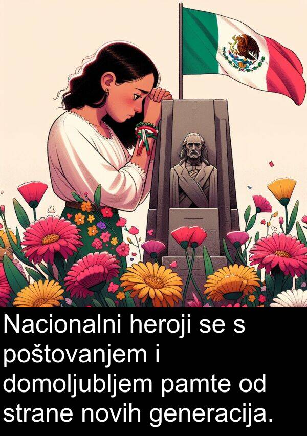 pamte: Nacionalni heroji se s poštovanjem i domoljubljem pamte od strane novih generacija.