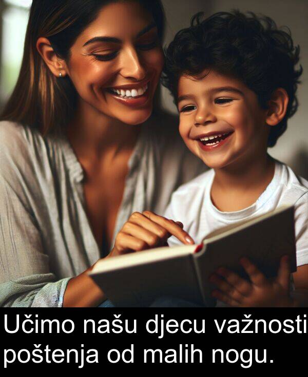 djecu: Učimo našu djecu važnosti poštenja od malih nogu.