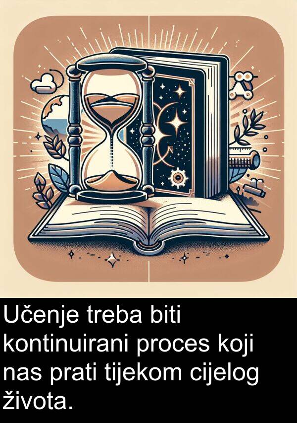 cijelog: Učenje treba biti kontinuirani proces koji nas prati tijekom cijelog života.